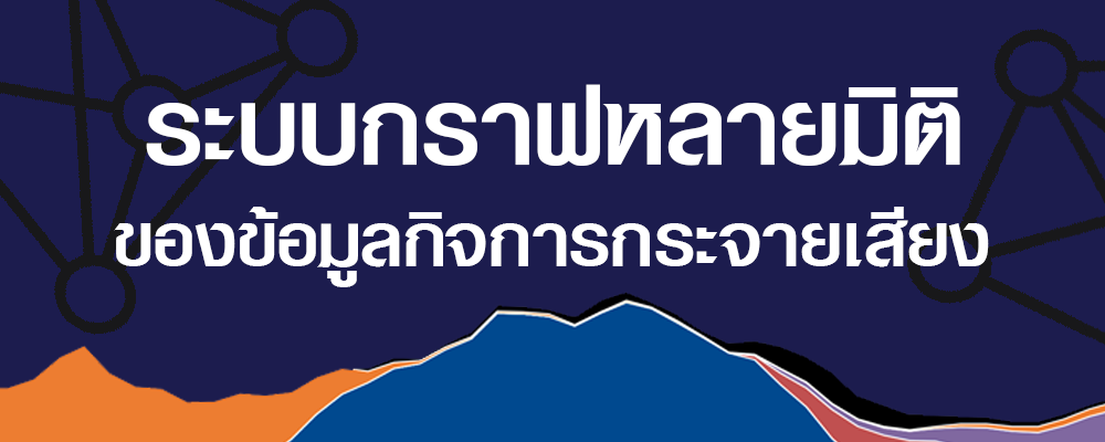 ข้อมูลกระจายเสียงและโทรทัศน์รูปแบบกราฟหลายมิติ - design1